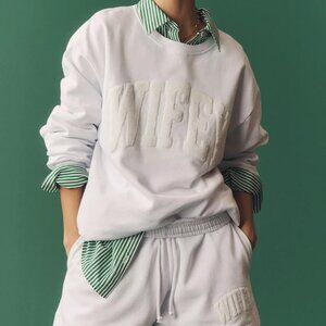 Anthropologie WIFEY sweatshirt and shorts